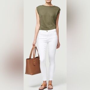 Frame Denim Le Skinny de Jeanne White Jeans - Size 26